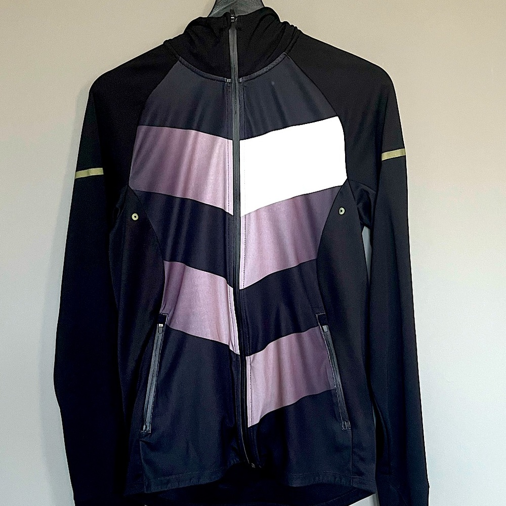 Men’s Athletic Full-Zip Workout Jacket, Small